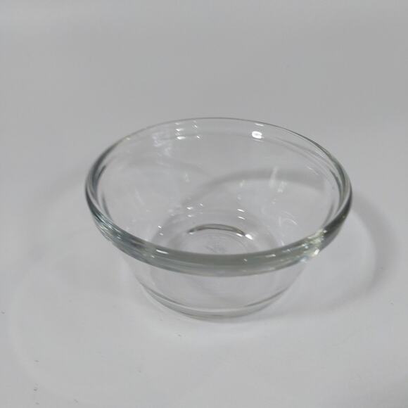 Anchor Hocking 6 oz 177 ml Custard Cup Bowls Clear Made in the‎ USA - Picture 1 of 4